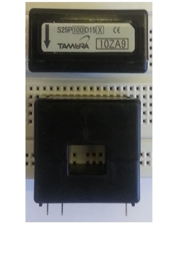 S25P100D15X Hall effect Current Sensor 100A-Convertion Ratio 1:1000-Closed Loop type-Current or Voltage output ,TAMURA Sensors Sensor-Hall Effect